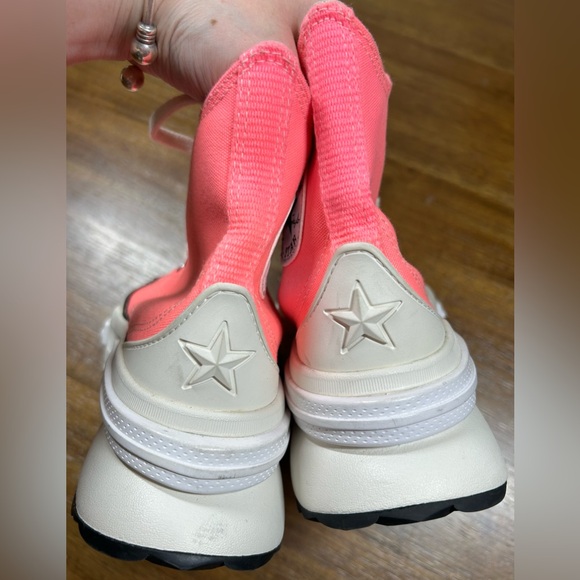 Converse Women’s Size 7 Blush Run Star Legacy CX High Platform Sneakers - Picture 4 of 6